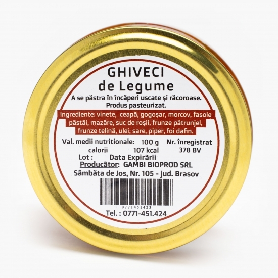Ghiveci de legume 380g
