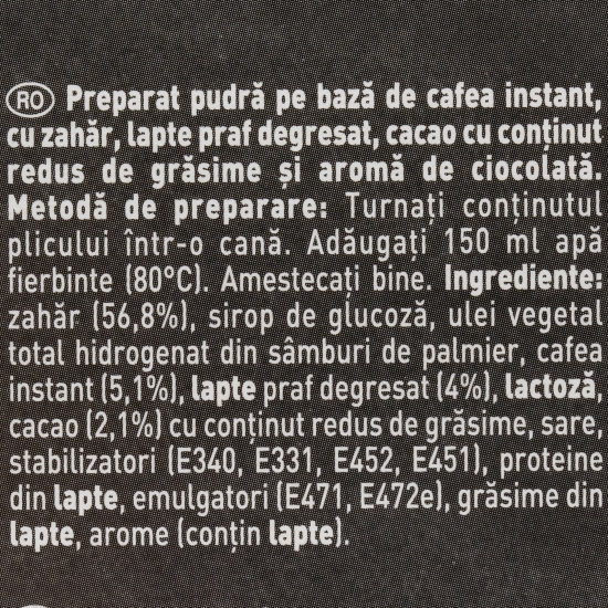 Mix de cafea instant Classic Mocha plicuri 8x15g