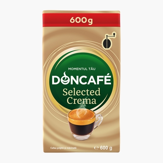 Selected Crema 600g, cafea măcinată 