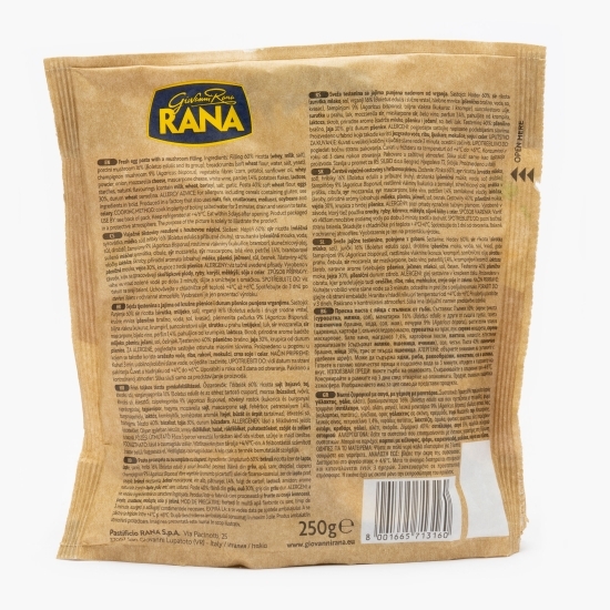 Paste proaspete Ravioli umplute cu ciuperci 250g