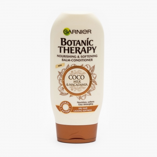 Balsam cu lapte de cocos și nuci de macadamia pentru păr uscat lipsit de suplețe 200ml