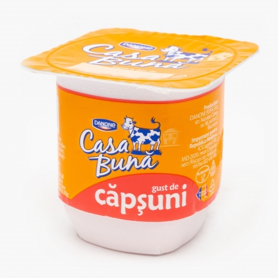 Iaurt cu gust de căpșuni 100g