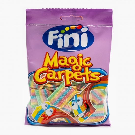 Jeleuri gumate Magic Carpets cu aromă de fructe 100g