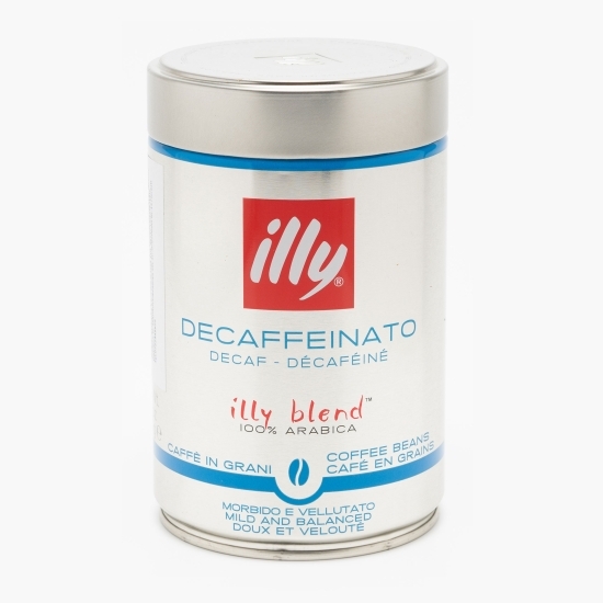 illy Blend 100% Arabica Decaffeinato 250g, cafea boabe