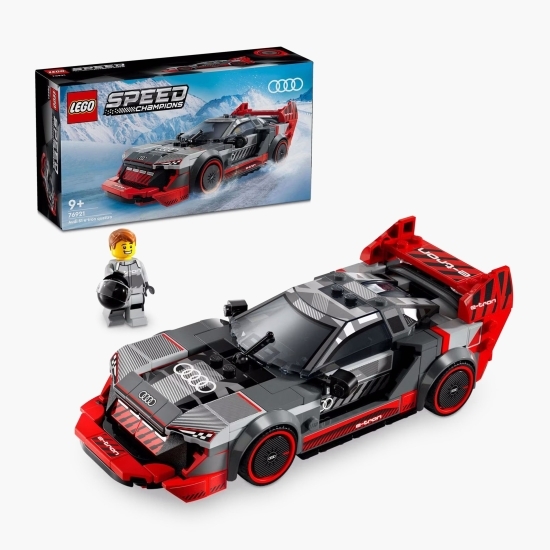 Mașină de curse Audi S1 E-Tron Quattro, 76921 Speed Champions, +9 ani