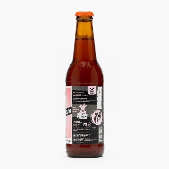 Bere Amber Ale Monica sticlă 0.33l