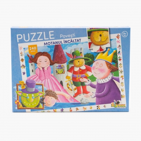Puzzle - Motanul încălțat (240 piese) 3+ ani