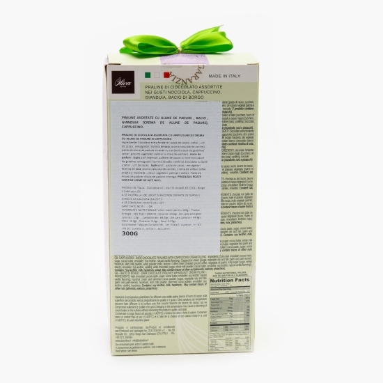 Praline Noccioghiotti (alune de pădure, cappuccino, cremă de alune, bacio di borgo) 300g