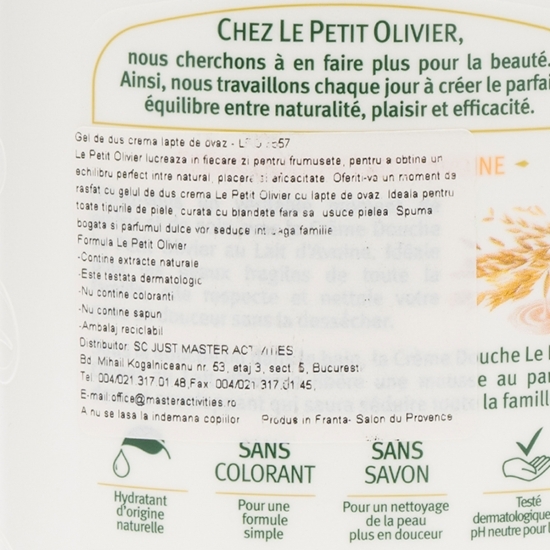 Gel de duș hipoalergenic ovăz 0.75l