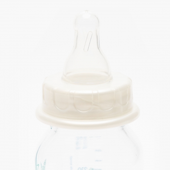 Biberon sticlă 0-24 luni, 240ml