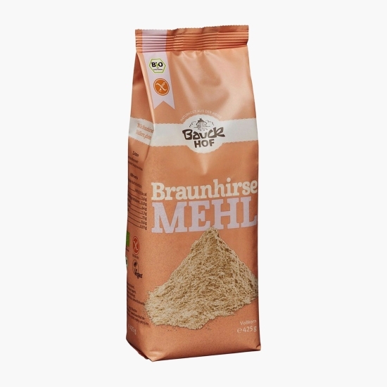 Făină integrală de mei brun eco fără gluten 425g