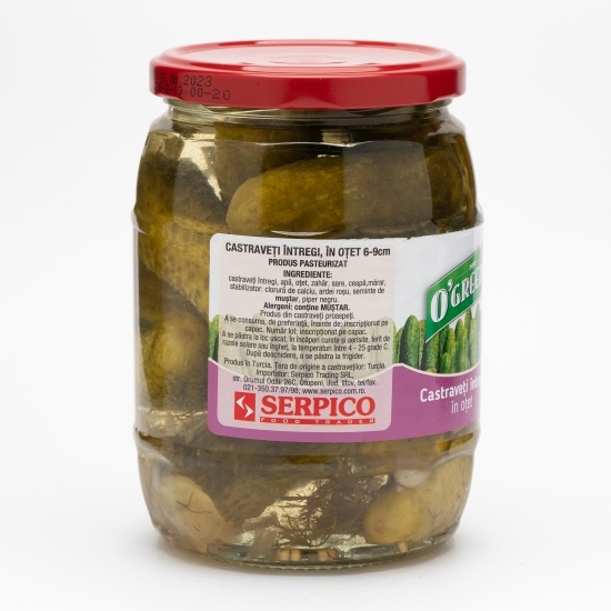 Castraveți în oțet 670g