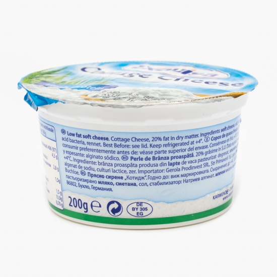 Perle de brânză proaspătă 20% grăsime 200g