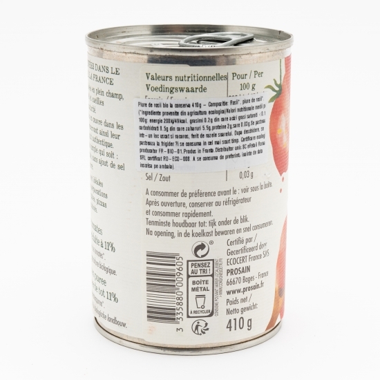 Piure de roșii eco la conservă 410g
