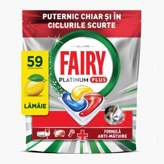 Detergent pentru mașina de spălat vase Platinum Plus 59 spălări