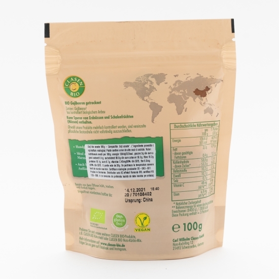 Goji eco uscate 100g