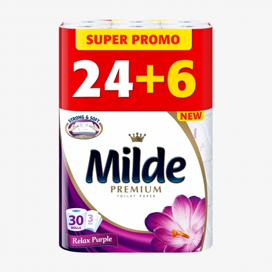 Hârtie igienică Relax Purple 30 role