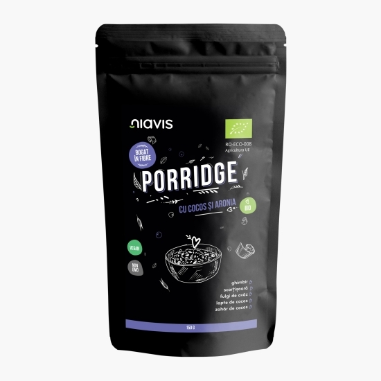 Porridge cu cocos și aronia ecologic 150g