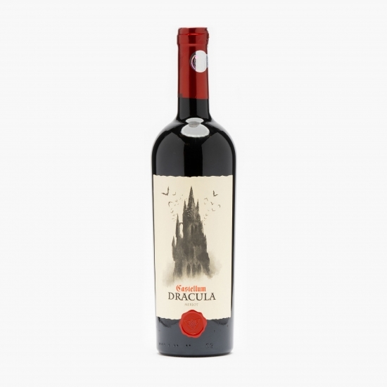 Vin roșu sec Merlot, 13.5%, 750ml