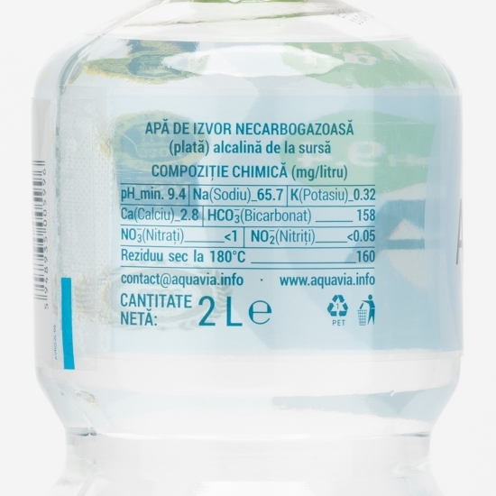 Apă de izvor natural alcalină pH 9,4 2l