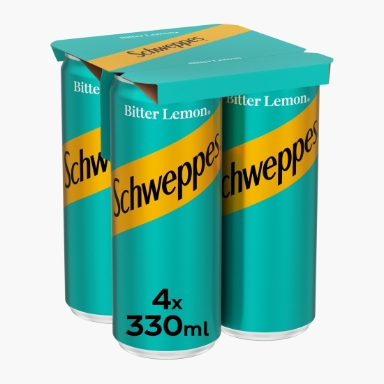 Apă tonică Bitter Lemon doză 4x0.33l