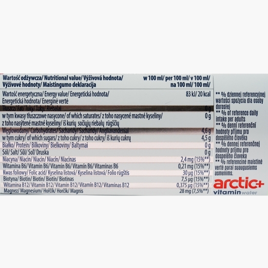 Apă cu magneziu și aromă de grapefruit, Focus, 0.6l