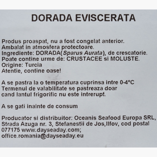 Doradă eviscerată 320g