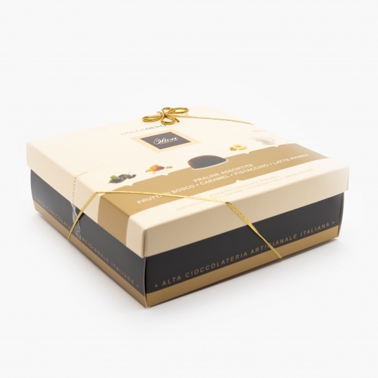 Praline Luxury Dolcenero Mixt (caramel, fructe de pădure, fistic, lapte) 350g