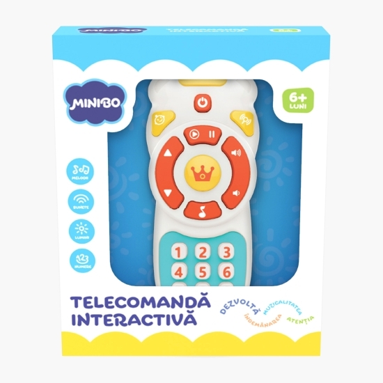 Telecomandă interactivă, 6+ luni 