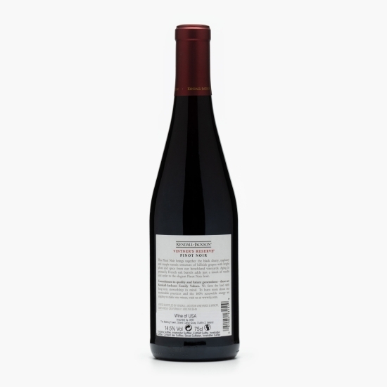 Vin roșu sec Vintner's Reserve Pinot Noir, 14.5%, 0.75l