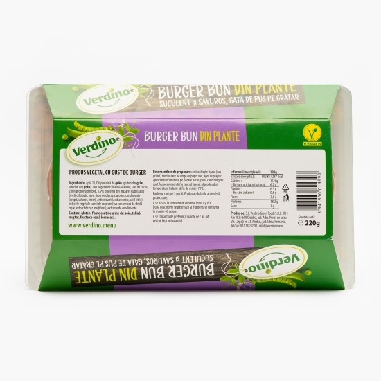 Burger vegetal 220g