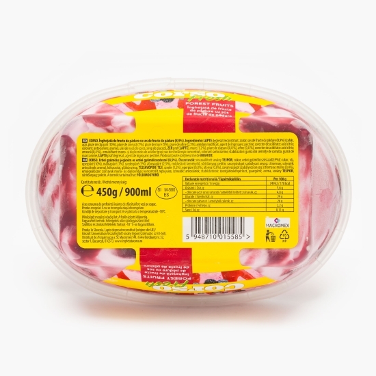 Înghețată de fructe de pădure cu sos de fructe de pădure 450g