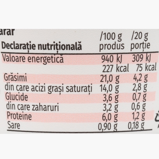 Brânză pufoasă cu somon 140g