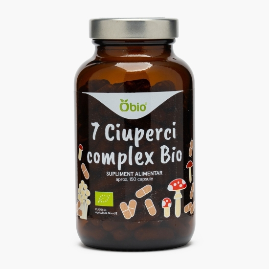 Complex de 7 ciuperci eco, 150 capsule