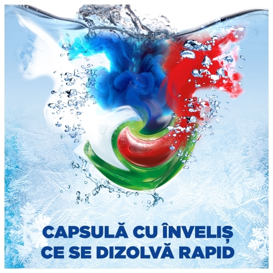 Detergent de rufe capsule All in one Pods +Extra Clean Power, 30 spălări 