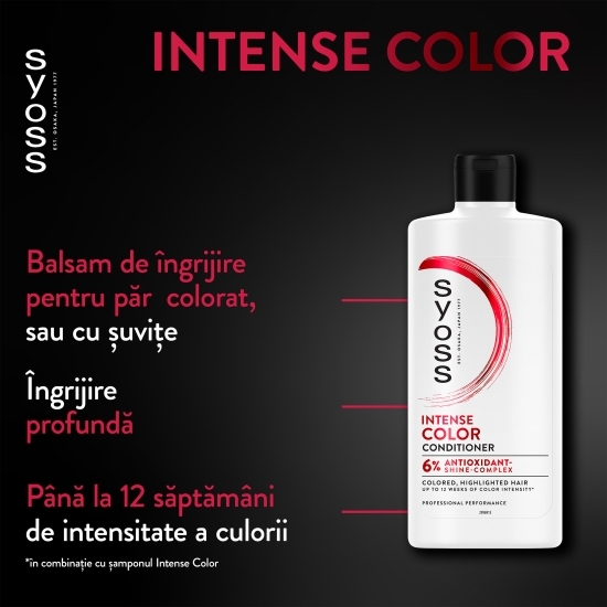 Balsam Intense Color pentru păr vopsit sau cu șuvițe 440ml
