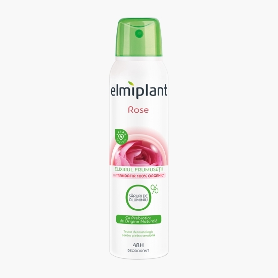 Deodorant spray Elixirul frumuseții, Rose, 150ml