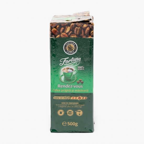 Rendez-vous 500g, cafea prăjită și măcinată 500g
