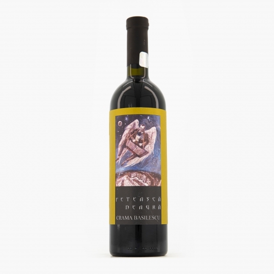 Vin roșu sec Fetească Neagră Îngeri din Micul Paris, 14.8%, 0.75l
