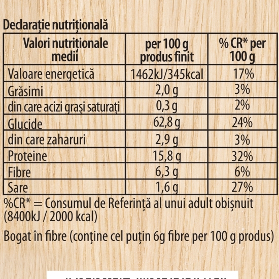 Mix pentru pâine graham 500g