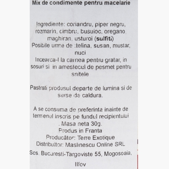 Măslinescu - Mixul măcelarului 30g