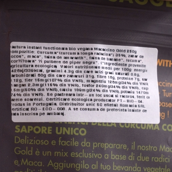 Băutură instant funcțională eco vegană 250g