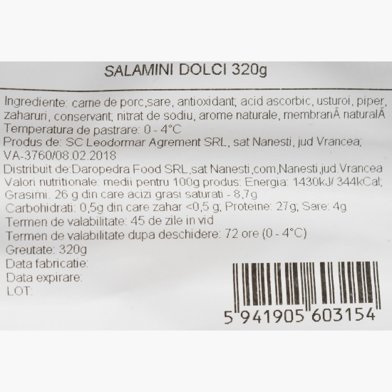 Salamini Dolci 320g