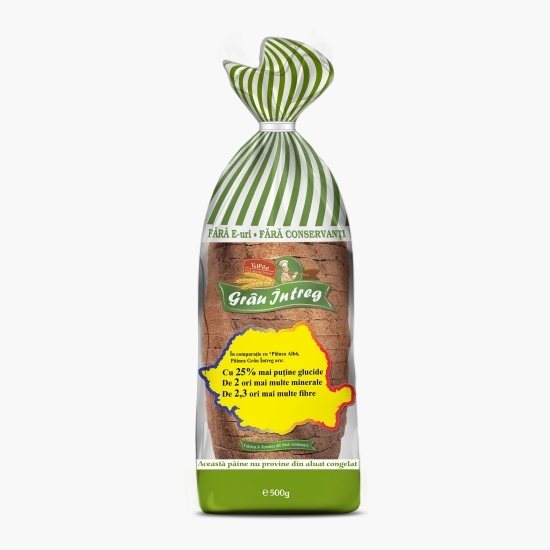 Pâine Grâu Întreg 500g