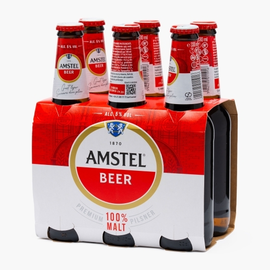 Bere blondă sticlă 6x0.33l 