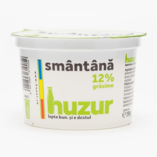 Smântână 12% grăsime 190g