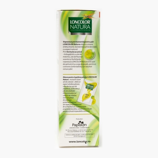 Vopsea permanentă pentru păr Natura 6.34 Castaniu alună 100ml
