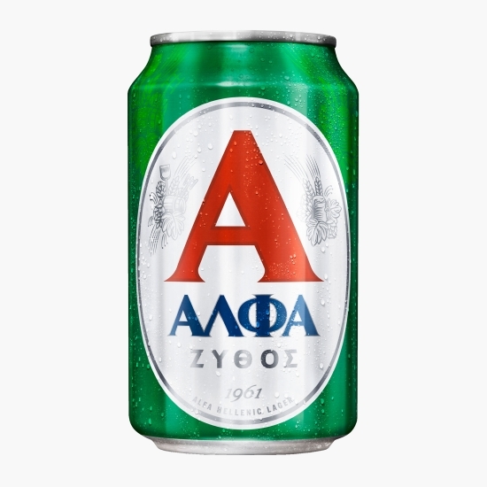 Bere blondă Lager, doză 0.33l