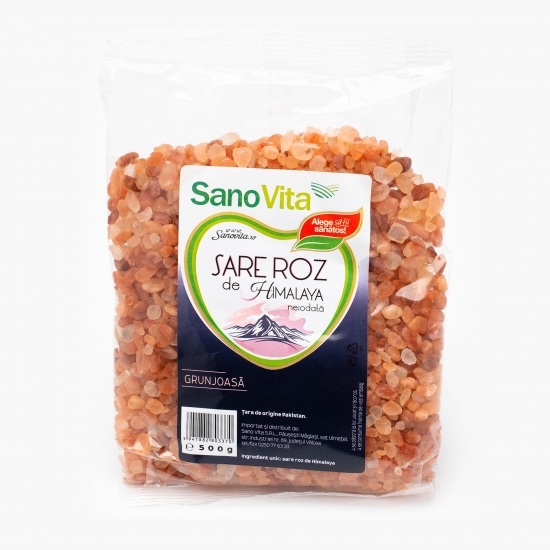 Sare roz de Himalaya grunjoasă 500g