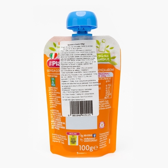 Piure din măr și afine, +6 luni, 100g